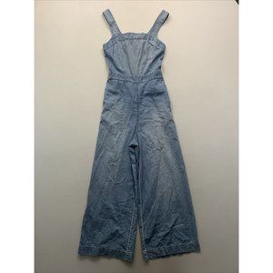 [sold] Madewell Women's Blue Jumpsuit Size 0 100% Cotton